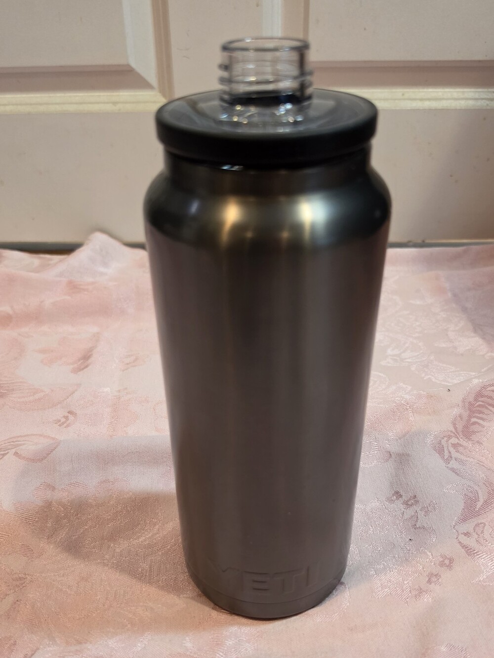 YETI Rambler Stainless Steel Bottle - Gray/Black No Cap